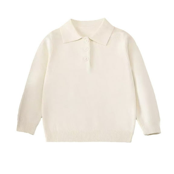 Polo Shirt Boys Long Sleeve Boy Beige Button down Shirt Boys Fall Shirt Child Size 5-6 Years Boys Clothes