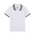 thumbnail image 1 of Polo Shirt Boys Short Sleeve Boys White Button down Shirt Boys Summer Shirts Kids Shirts Boys for Boys 8-9 Years, 1 of 2