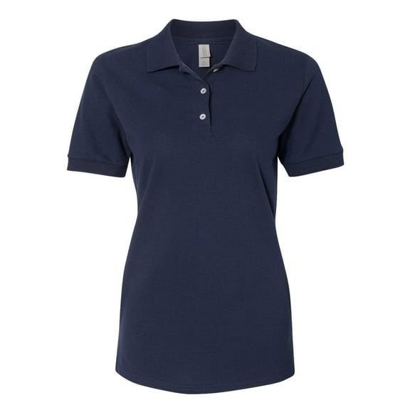 Polo Shirts with Colors Business Casual School J. Navy Shirts for Women Polo Shirts for Women JERZEES Women's Piqué Sport Shirt 443W 3 Button Down S M L XL 2XL Shirts for Womens