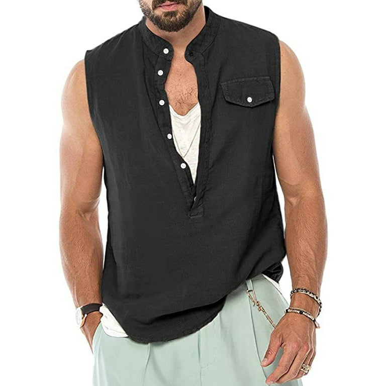 Sleeveless cotton polo shirts hotsell