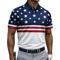 thumbnail image 1 of Polo Shirts for Men 250th Anniversary 1776 Shirts 4th Of July Shirts for Men Patriotic Shirts Mens Fourth Of July Shirt Mens Shirts Happy Anniversary Men Graphic Tees, 1 of 5