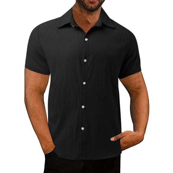 Polo Shirts for Men Comfortable Memory Foam Mens Long Sleeve Fitted Workout Short Sleeve Men Shirt Athletic 100 Lady Exercise Long Pack under Scrub Comfort Short Athletic Black L