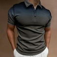 thumbnail image 1 of Polo Shirts Men,Men's Short Sleeved Golf Designed Summer Lightweight Casual Work Tops Gray 3XL, 1 of 2