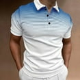 thumbnail image 1 of Polo Shirts Men,Men's Short Sleeved Golf Designed Summer Lightweight Casual Work Tops White 3XL, 1 of 2