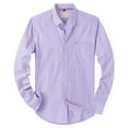 thumbnail image 1 of Polo Shirts for Men Peach Long Sleeve Top Casual T Shirt for Men Long Sleeve Running Shirts Athletic Tops Athletic Shirt Fitted Beach Tee under Scrub Polyester Spandex Top S T Purple M, 1 of 4