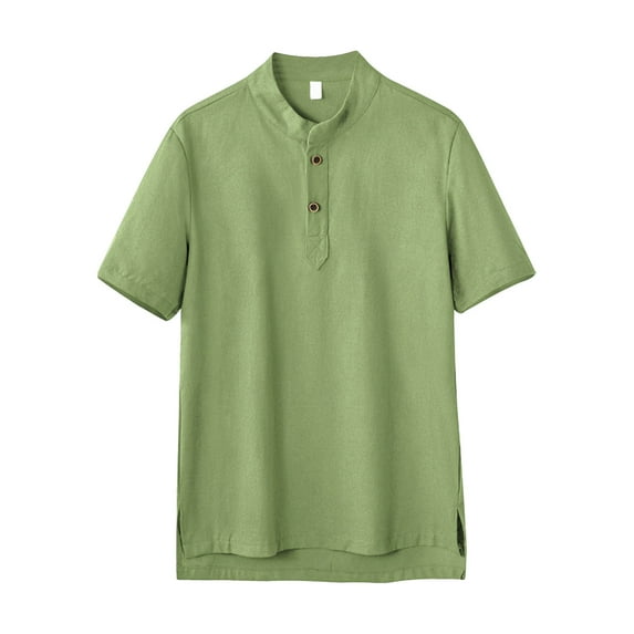 Polo Shirts for Men Rayon Long Sleeve Shirt Men Lady Exercise Workout Tops Mens Athletic Shirt Pack Long Sleeve Shirts for Pack Short Casual Undershirt Thermal Undershirt Athletic Green XL