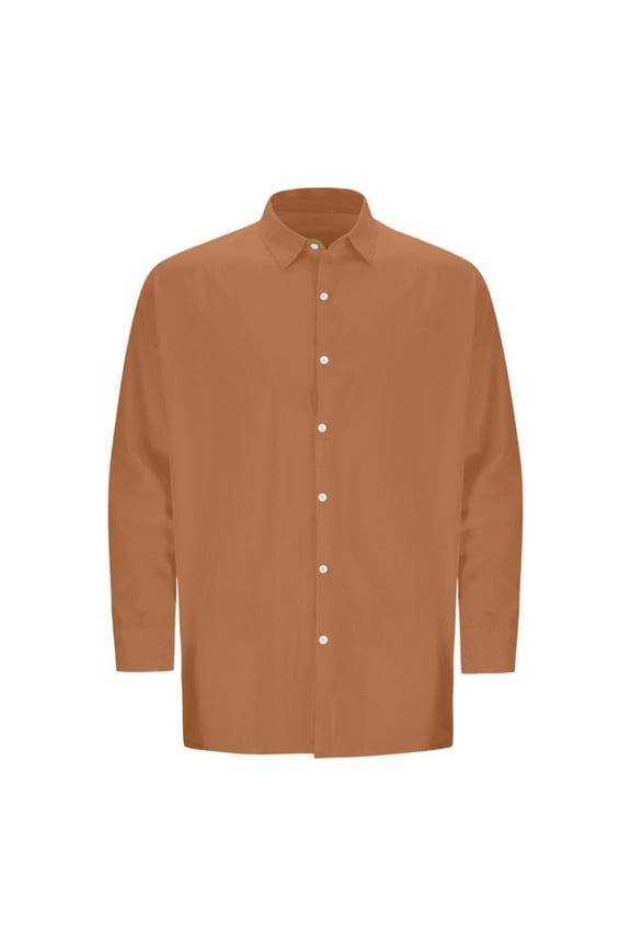 Polo Shirts for Men Trendy Casual Tees Men Long Sleeve Workout Purse Sleepers Mens Spandex Long Sleeve Shirt Thick Turtleneck T Shirts Loose Short Workout Top Extra Tops Orange XL