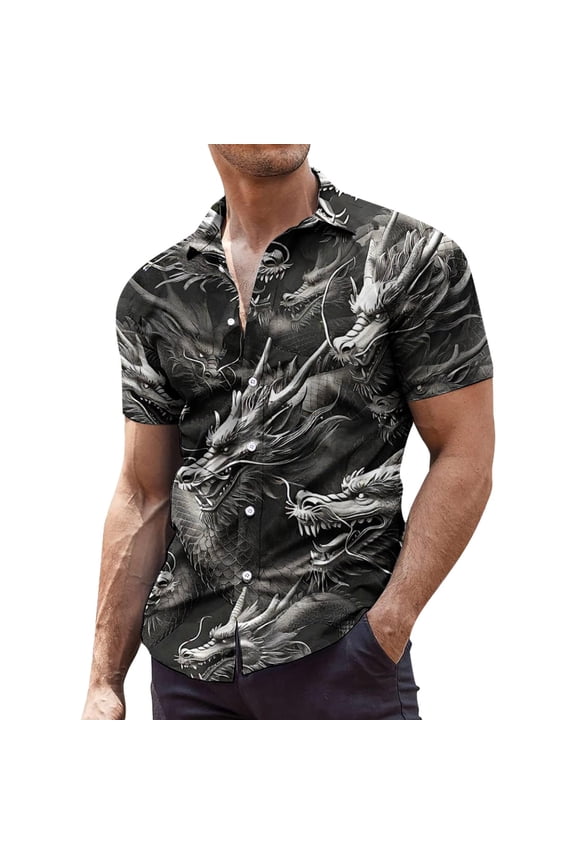 Polo Shirts for Men Undershirt Long Sleeves Men Shirts Tops Short Sleeve Taupe Mens Shirt Causal Dry Running Short Tech 7 Tech Active Long Sleeve Tops Summer Large Men's Fashion Grey 2XL