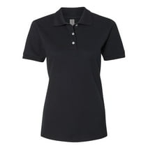 Polo Shirts for Women JERZEES 443W Polo Shirts with Colors Black Athletic Heather J. Navy Royal Business Casual School S M L XL 2XL TShirts Ladies Tee