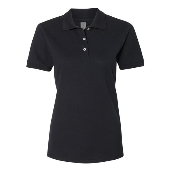 Polo Shirts for Women JERZEES 443W Polo Shirts with Colors Black Athletic Heather J. Navy Royal Business Casual School S M L XL 2XL TShirts Ladies Tee