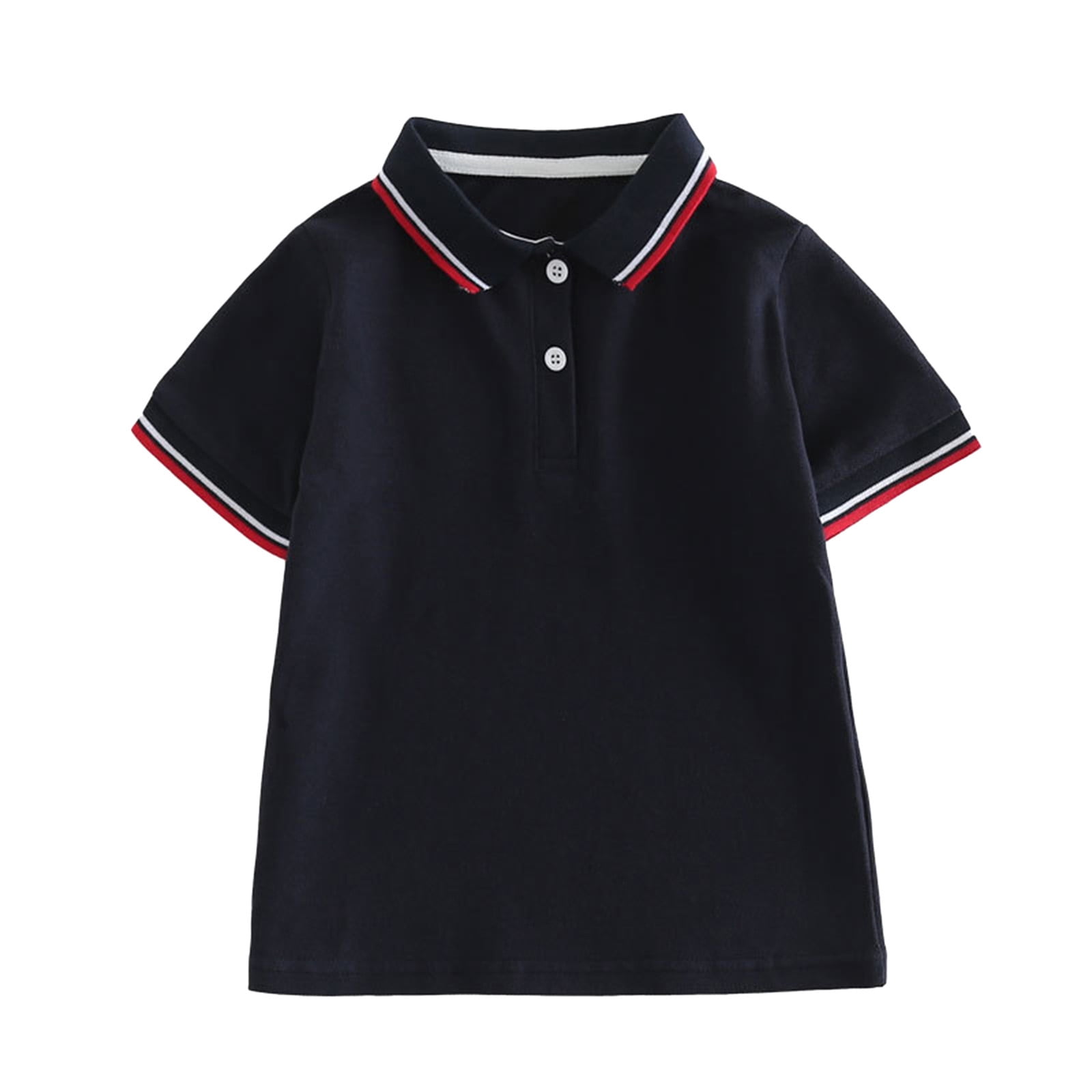 Polo Shirts for Boys Toddler, Summer Toddler Boys Girls Short Sleeve