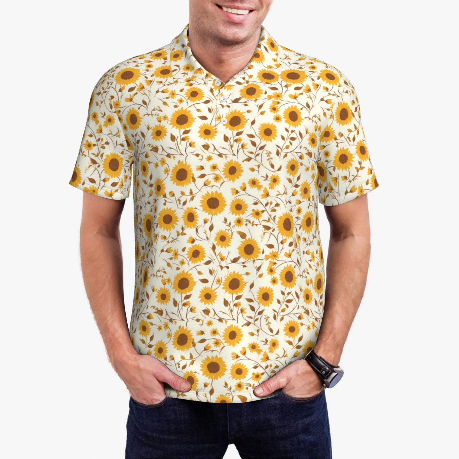 SUNFLOWER - Man - Brown - Polo Shirt main image 0