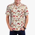 thumbnail image 1 of Polo Shirts for Men, Cartoon Mushrooms Cuteness Casual Mens Polo Shirts Short Sleeve Button Down Classic Mens Golf Polo Shirts, 1 of 7