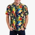 thumbnail image 1 of Polo Shirts for Men, Colorful Macaw Parrot Plant Cuteness Casual Mens Polo Shirts Short Sleeve Button Down Classic Mens Golf Polo Shirts, 1 of 7