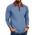 thumbnail image 1 of Polo Shirts for Men Long Sleeve, 1 of 4