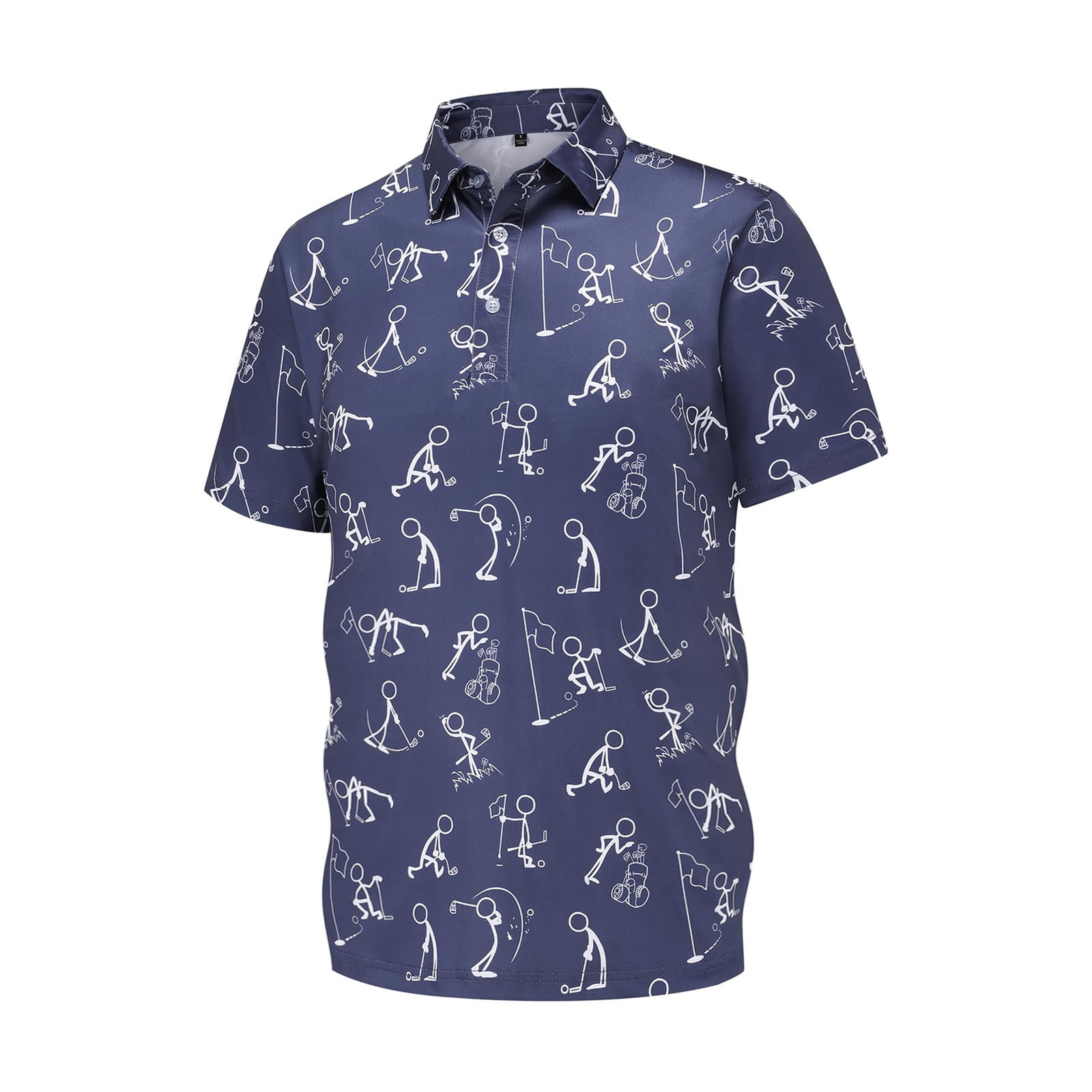 Polo Shirts for Men Performance Golf T Shirt Short Sleeve Summer ...