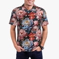 thumbnail image 1 of Polo Shirts for Men, Rose Flowers Blue Cuteness Casual Mens Polo Shirts Short Sleeve Button Down Classic Mens Golf Polo Shirts, 1 of 7