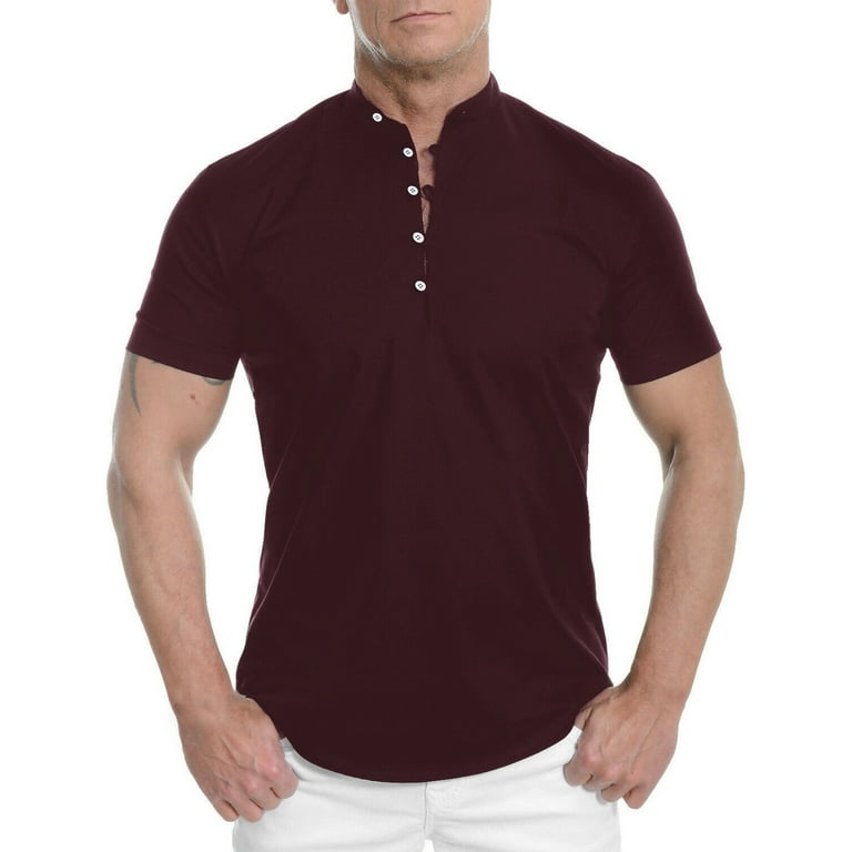 Round collar 2025 polo shirt