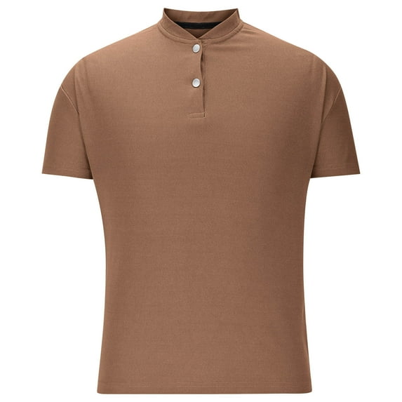 Polo Shirts for Men Short Sleeve Quick Dry Polyester Collared Shirts Casual Golf Shirts, Moisture-Wicking