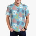 Polo Shirts for Men Summer Foliage Classic Mens Polo Shirts Casual