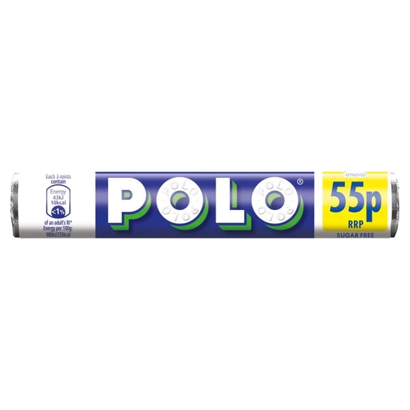 Polo Sugar Free Mint Tube 33.4g (pack of 32)