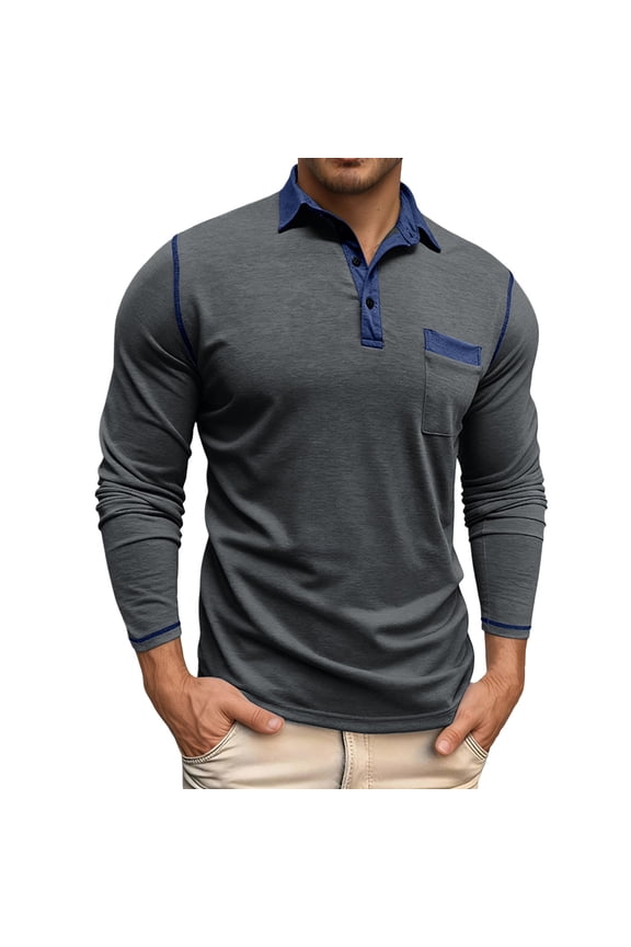 Polo T Shirts For Men Casual Classic Knit Comfort Fit Relaxed With Collar Male Tees