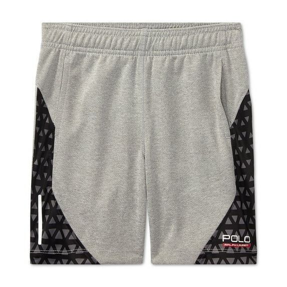 Polo by Ralph Lauren Baby Boys Athletic Shorts (4T/4, Light Gray)