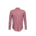 thumbnail image 1 of Polo by Ralph Lauren Men's Plaid Button Down Shirt (Small, Pink), 1 of 4
