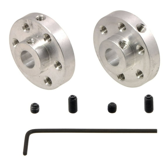 Pololu 1083 Universal Aluminum Mounting Hub for 6mm Shaft, #4-40 Holes