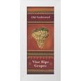 thumbnail image 1 of Poloson, Kimberly 10x18 White Modern Wood Framed Museum Art Print Titled - Vine Ripe Grapes, 1 of 4