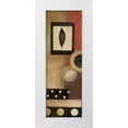 thumbnail image 1 of Poloson, Kimberly 11x24 White Modern Wood Framed Museum Art Print Titled - Radius Panel I, 1 of 4