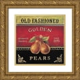 thumbnail image 1 of Poloson, Kimberly 12x12 Gold Ornate Wood Framed with Double Matting Museum Art Print Titled - Golden Pears, 1 of 4