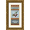 thumbnail image 1 of Poloson, Kimberly 12x24 Gold Ornate Wood Framed with Double Matting Museum Art Print Titled - Fancy Cherries, 1 of 4