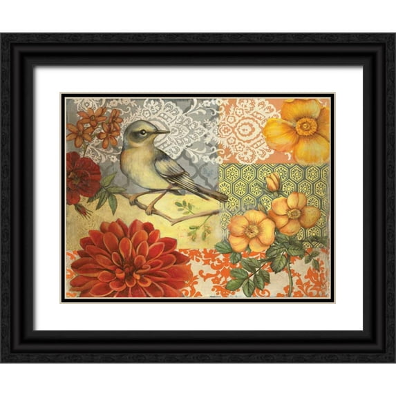 Poloson, Kimberly 14x12 Black Ornate Wood Framed with Double Matting Museum Art Print Titled - Marrakesh Dream I