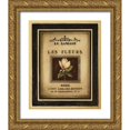thumbnail image 1 of Poloson, Kimberly 15x18 Gold Ornate Wood Framed with Double Matting Museum Art Print Titled - Flower Garden II, 1 of 4