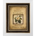 thumbnail image 1 of Poloson, Kimberly 26x32 White Modern Wood Framed Museum Art Print Titled - Flower Garden I, 1 of 4