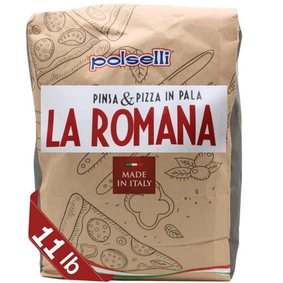 Polselli, La Romana Pinsa Pizza in Pala Flour, Tipo 0 Flour, 11 lb (5 kg)
