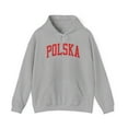 thumbnail image 1 of Polska Poland Polish Hoodie Gifts Hooded Sweatshirt Pullover Shirt, 1 of 4