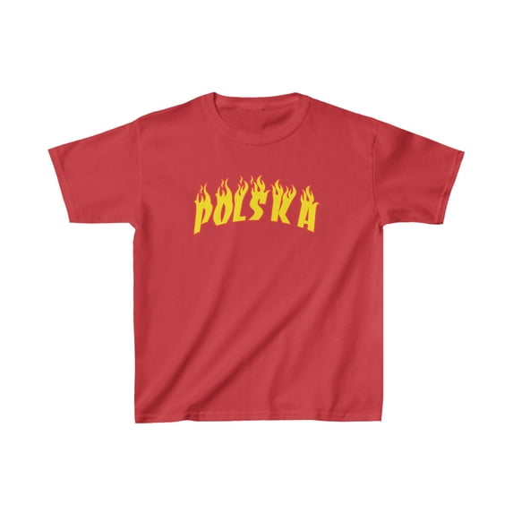 Polska Poland Polish Kids Shirt Gifts Boys Girls Youth Tee Tshirt