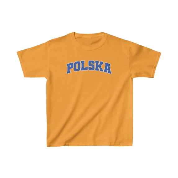 Polska Poland Polish Kids Shirt Gifts Youth Tee Tshirt