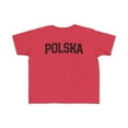 thumbnail image 1 of Polska Poland Polish Local Moving Toddler Shirt Gifts Boy Girl Size 2T-5T, 1 of 3
