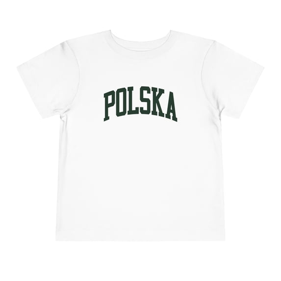 Polska Poland Polish Toddler Shirt Gifts Boy Girl Size 2T-5T