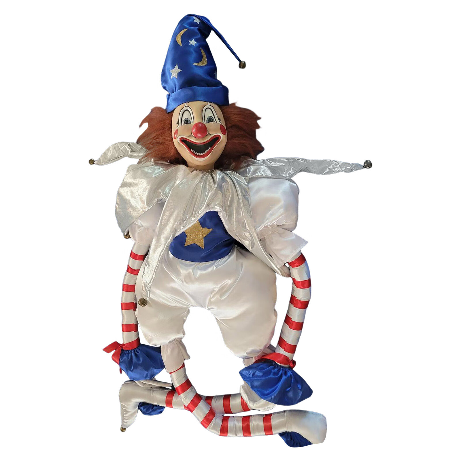 Poltergeist Clown Doll Creepy Clown Plush Doll Toys Soft Stuffed Doll