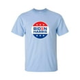 thumbnail image 1 of Poltiical Biden Harris 2020 Red, White, and Blue Circle Logo Short Sleeve T-shirt-Light Blue-5xl, 1 of 4
