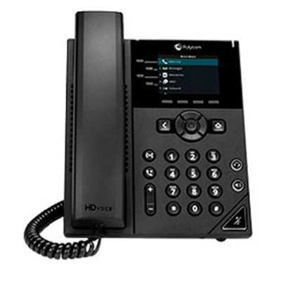 Poly 2200-48820-025 VVX 250 PoE Enabled Ethernet Desk Top Phone