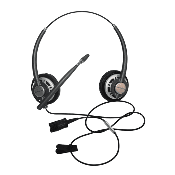 Poly 805H6AA EncorePro HW720 Dual-Ear Business Headset with QD Interface
