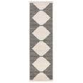 thumbnail image 1 of Poly & Bark Mekko 2'3"x8' Runner Area Rug in Mist White, 1 of 8
