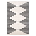 thumbnail image 1 of Poly & Bark Mekko 6'x9' Area Rug in Mist White, 1 of 8