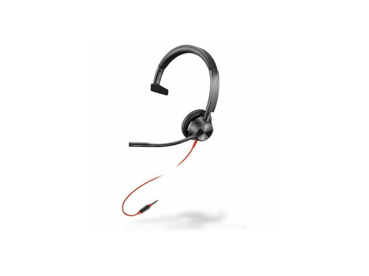 Poly Blackwire 3315 Headset - Mono - Mini-phone (3.5mm) - Wired - 32 ...