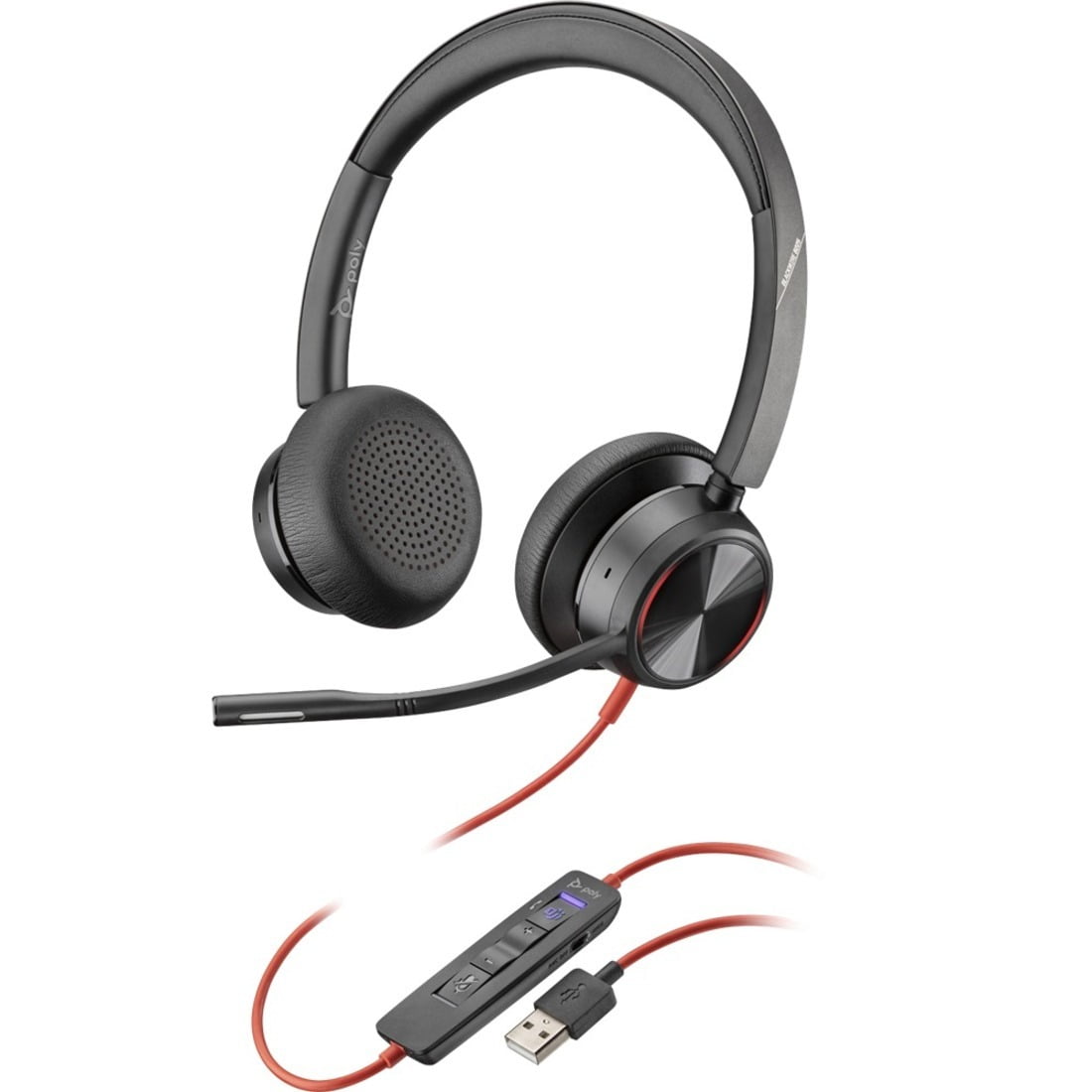 Plt Headset Plantronics Premium Corded UC Headset - Walmart.com